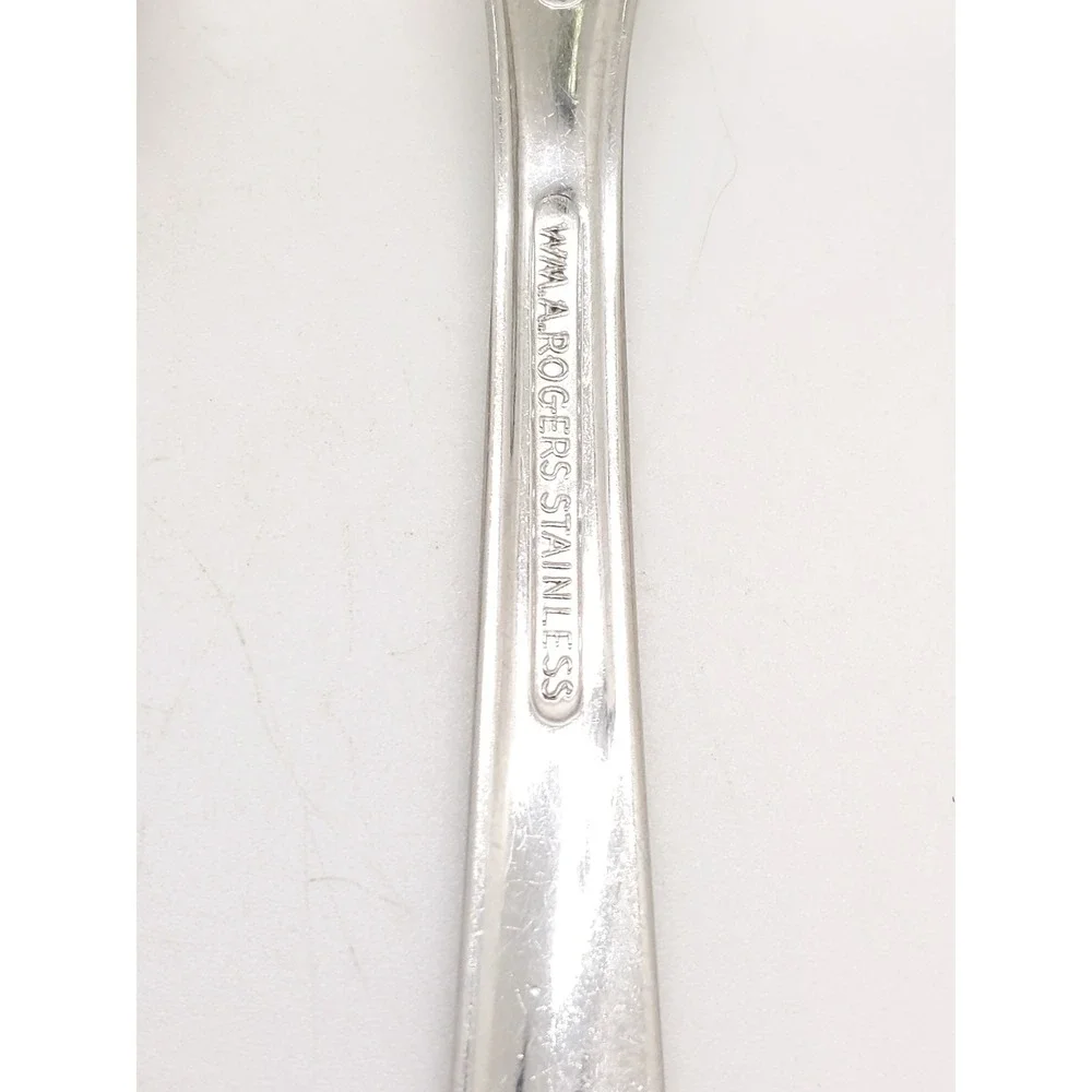 Oneida Rogers Sweet Briar Rose Flatware Set 6pc Silver Stainless Floral Design